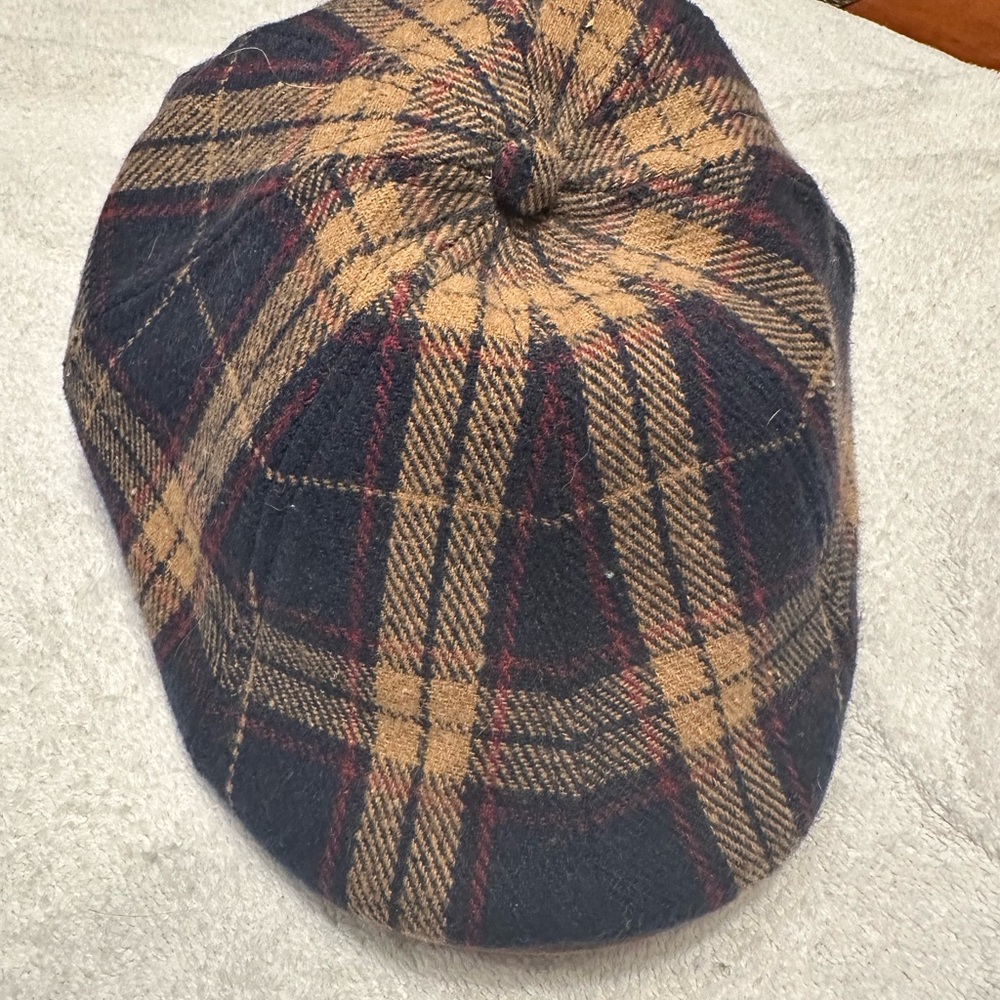 XL - Boston Scally Co. - The Distillery - Plaid 8 Panel Cap